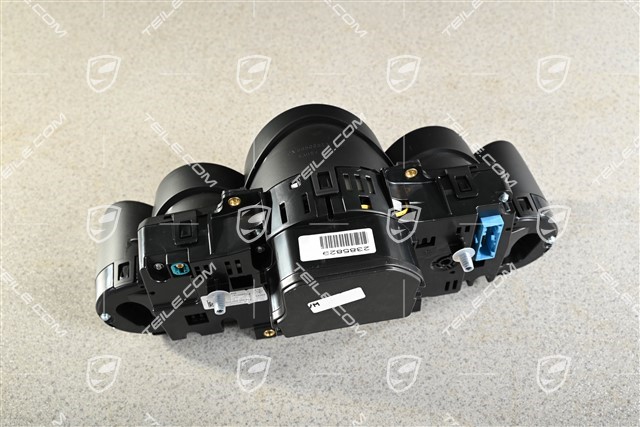 Instrument cluster / Speedometer, PDK, C2 / C4, Black matte dials