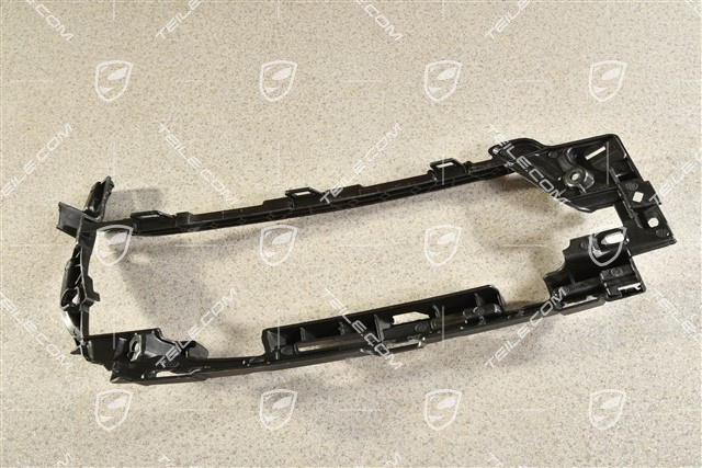 Front bumper, side ventilation grille, Black matte, R