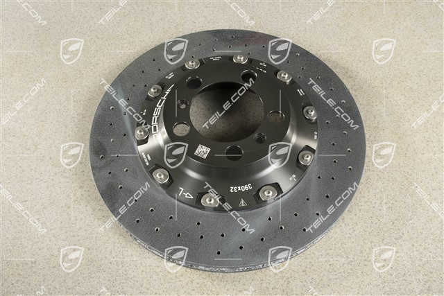 PCCB Ceramic brake disc, GT3/GT3RS, L