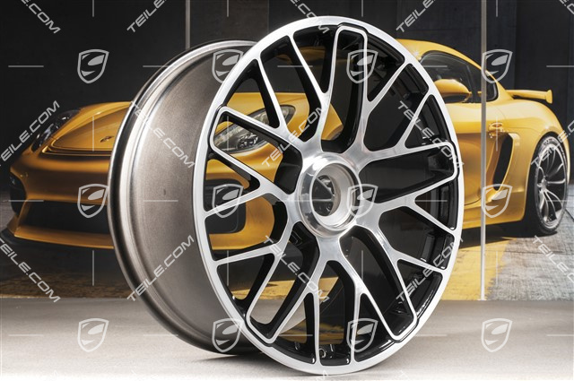 20-inch Turbo S wheel set, central lock, 9J x 20 ET51 + 11,5J x 20 ET56