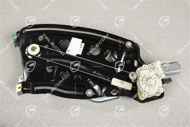 Window lifter for rear quarter glass, Convertible, R