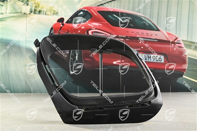 Sport Design / GTS, Blende Auspuffrohr, Schwarz matt, R