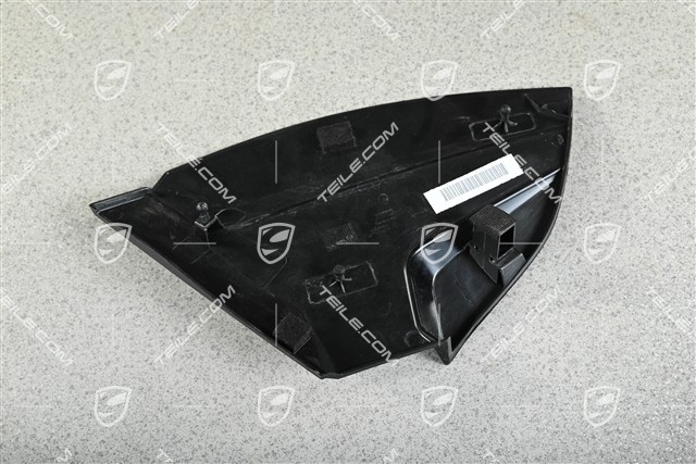 Coupe, Engine compartment Cover panel, Matte black, R