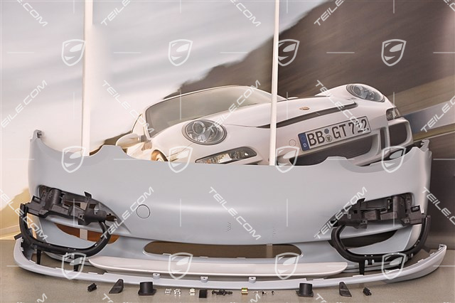 Aero Kit SportDesign Paket (Facelift 09-) für PDK Getriebe, mit Löcher für Scheinwerferwaschanlage