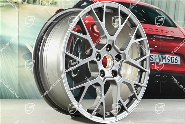 20+21" RS Spyder Felgensatz, 8,5J x20 ET50 + 11,5J x 21 ET79, Darksilver