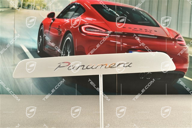 Blende, Einstiegleiste, Vorne, Aluminium-gebürstet, Panamera, L=R