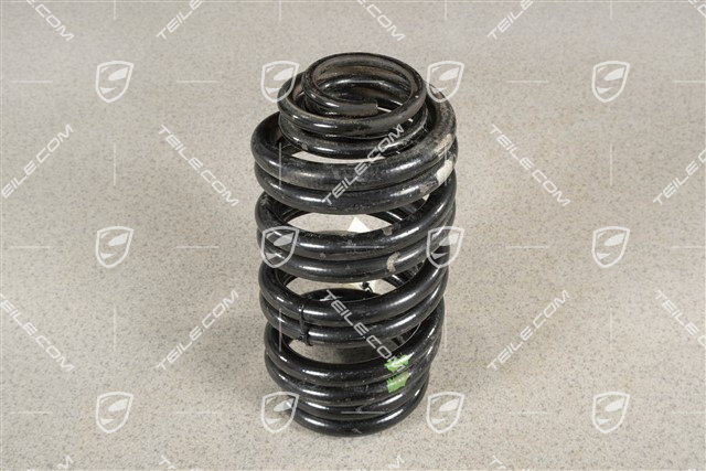 Schraubenfeder, HA, PASM, Sportfahrwerk C2/C2S Coupe, 6-Gang Schaltgetriebe, KENN- Blau