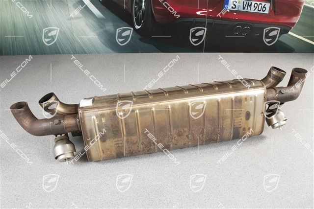 Tłumik środkowy, Carrera S/4S, 3.0L 309KW