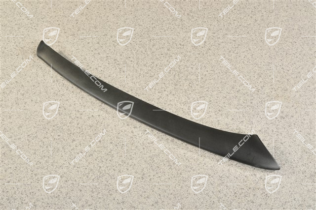 Front bumper disc / trim, lower, Satin Black, R