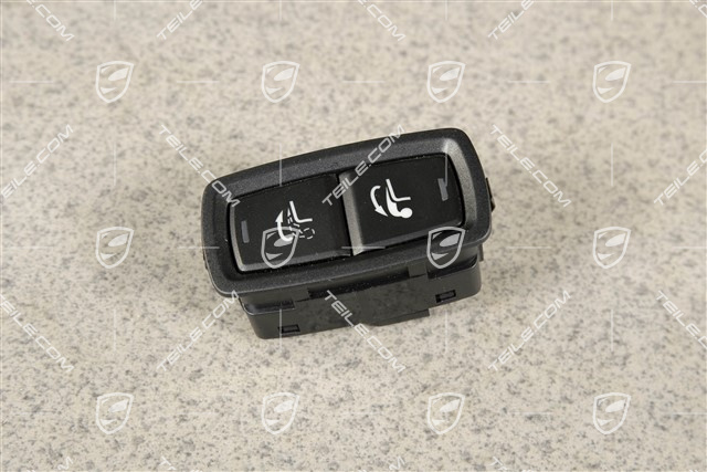 Tow hitch switch, Black matte
