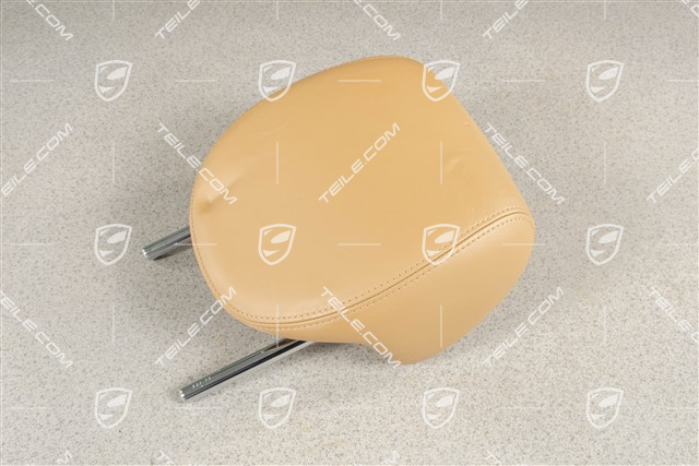 Head rest, rear, Smooth leather, Sand beige, R