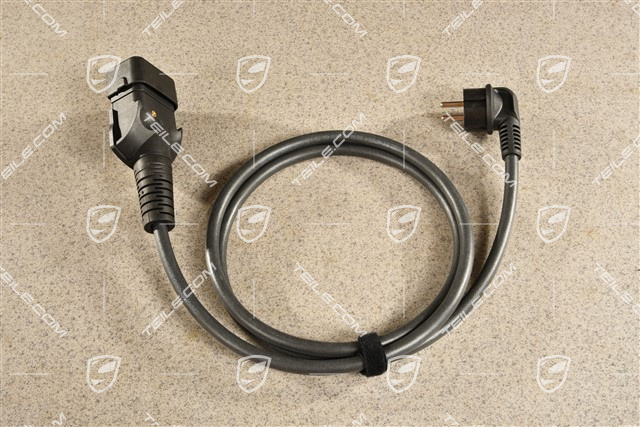 Kabel ładowarki Typ E/F do gniazdka 220V 1600mm / Hybryda