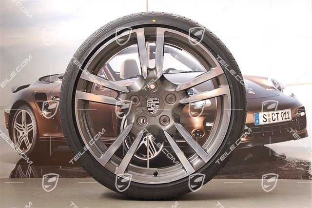 19" Sommerräder Satz Turbo II, Felgen 8J  x 19 ET57 + 11J x 19 ET 51 + Sommerreifen 235/35 ZR 19 + 305/30 ZR 19, ohne RDK