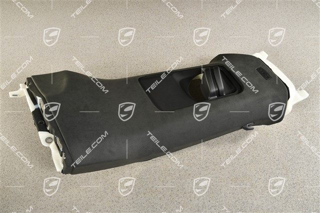 Verkleidung von B-Säule, Alcantara Race Tex, Schwarz, R