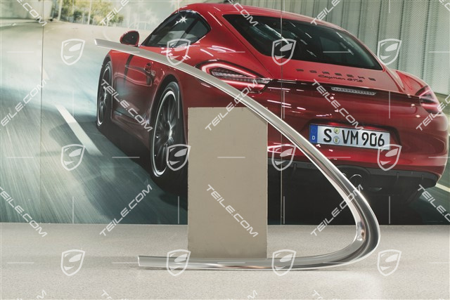 Listwa ozdobna, boczna szyba, aluminium, L