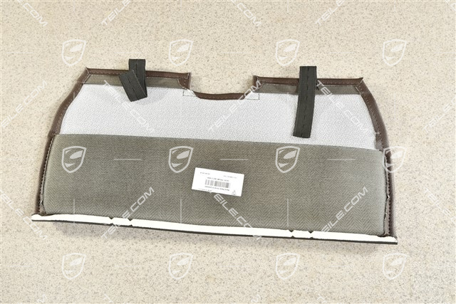 Fabric cover / Trim for Backrest shell, Espresso