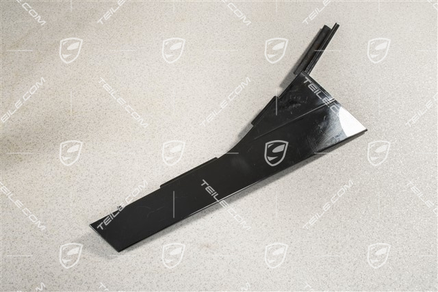 Tür C-Säule Außen Blende, Schwarz, R