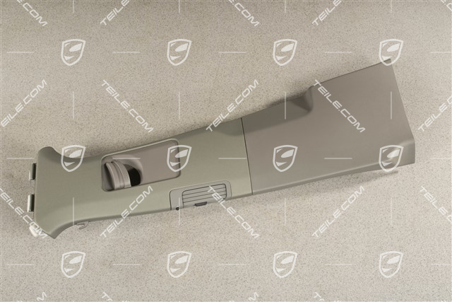 Verkleidung, B-Säule, 4-zonen-Klimaanlage, Stoff, Platiniumgrau, L