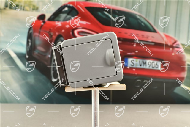 Oese für Kofferraum Gepäcknetz, D-Säule, Stahlgrau, R