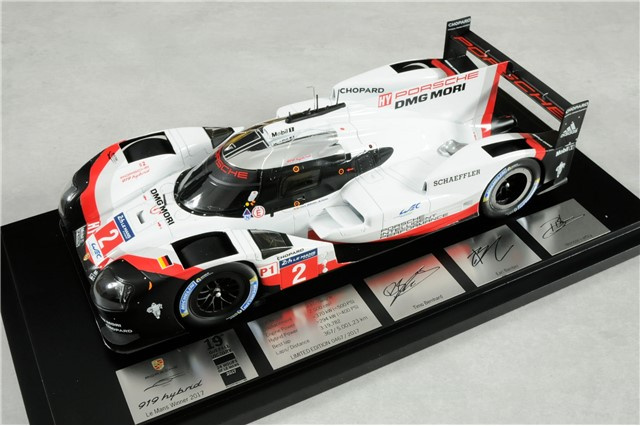 Porsche 919 Hybrid Le Mans Sieger 2017 #2, 1:18, Limited Edition