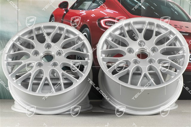 17" Komplet felg SportClassic, 7J x 17 ET 55 + 9J x 17 ET 55