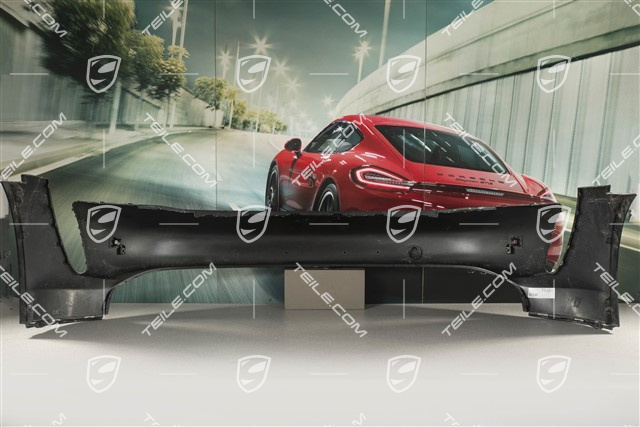 Front bumper, ultrasound parking aid