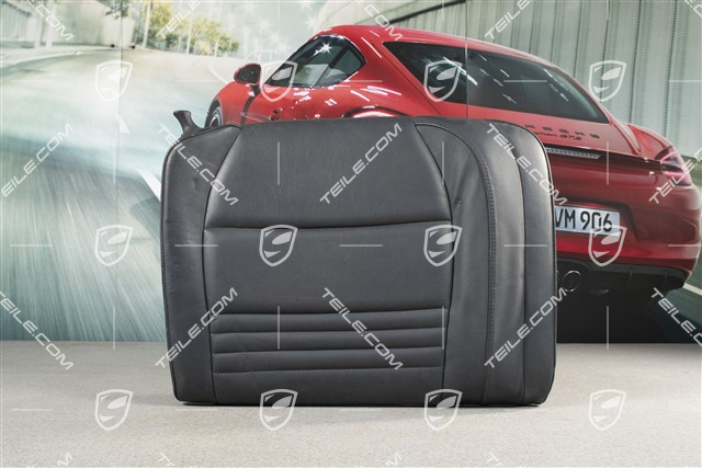 Notsitzrückenlehne, leder, metropolblau, Cabrio, R