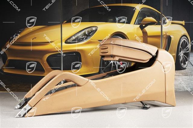 Mittelkonsole, vorne, Kunstleder, Sandbeige