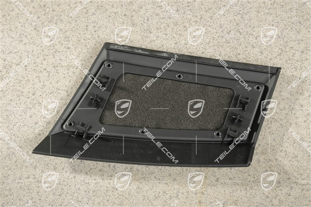 Loudspeaker cover, dashboard trim, BURMESTER, black, R