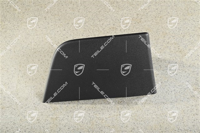 Abdeckung, Schwellerblende, Vorne, Schwarzmatt, R