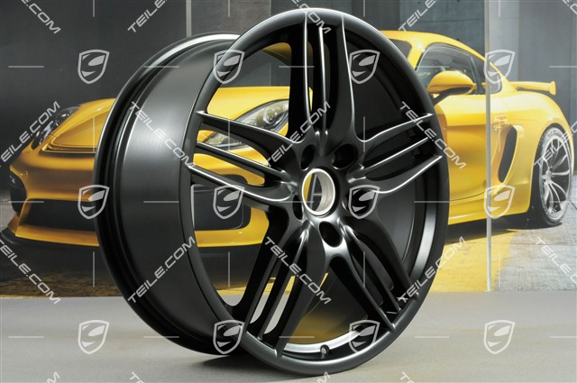20" Felge, Sport Design, 8,5J x 20 ET51, in Schwarz Seidenmatt
