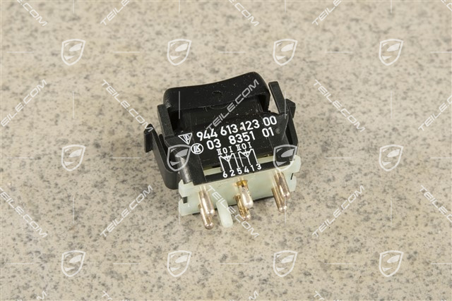 Tastschalter für Schiebedach, Schwarzmatt