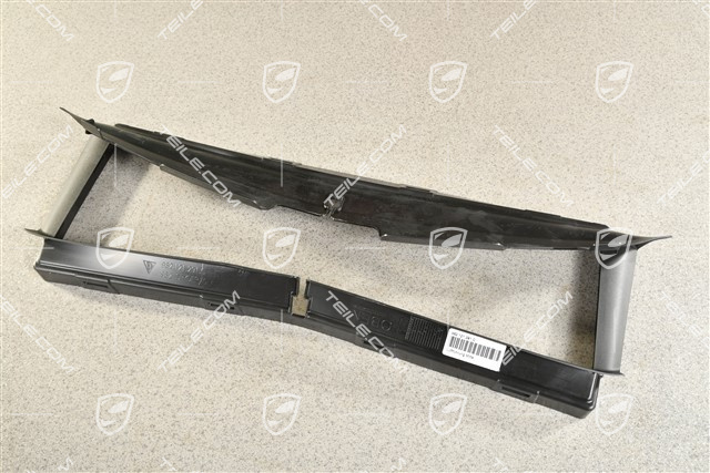 GT4, Front bumper Air guide inlet / duct / cover centre, Satin black
