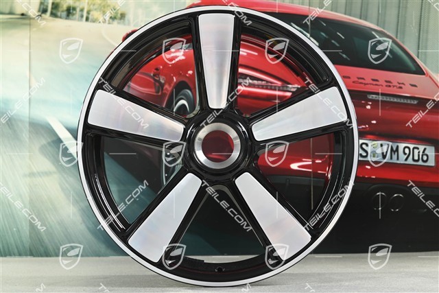 20" Sport Classic Felge,  9J x 20 ET44, Tiefschwarz Metallic