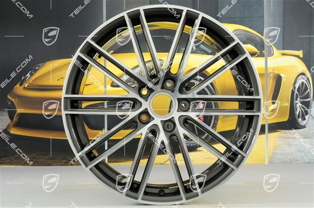 21" Felga Turbo IV, 9,5J x 21 ET71, Titan