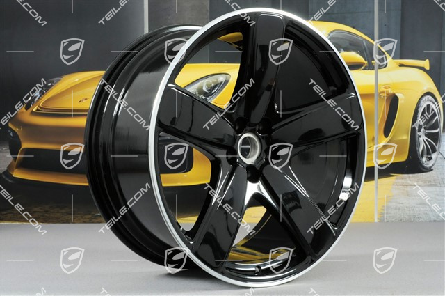 21-inch Sport Classic, alloy wheels set, 9J x 21 ET26 + 10J x 21 ET19, Black
