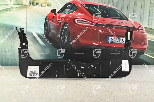 Bonnet drive plate, rear (engine cover)