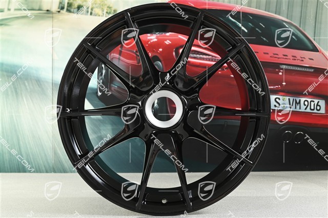 19-inch GT3 RS 4.0, GT2 RS wheel, central locking, 9J x 19 ET47, black