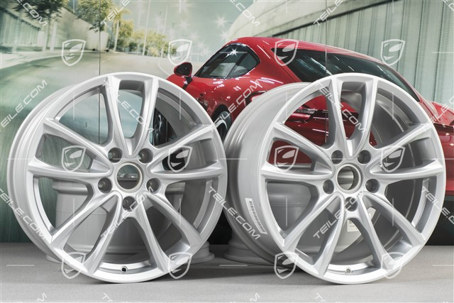 19" Komplet felg Panamera S, 9J x 19 ET64 + 10,5J x 19 ET62