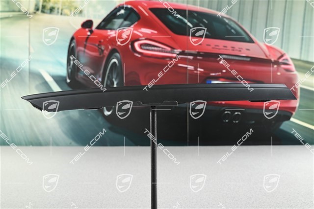 Front bumper disc / trim, Sport Design Package, lower, Black matt, R