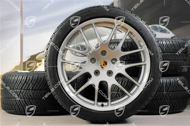 20" RS Spyder Winterräder Satz, Felgen 9,5J x 20 ET65 + 10,5J x 20 ET65 + Winterreifen Michelin Pilot Alpin 4, 255/40 R20 + 285/35 R20, ohne RDK