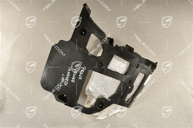 Halter seitlich, mit Hitzeschutz / Hitzeschild, R
