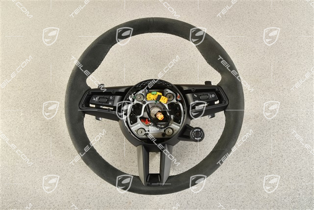 PDK Multifunktionslenkrad, Sport Chrono Paket Plus, Alcantara Race Tex, Schwarz