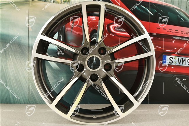 20" Felge Cayenne Sport, 10,5J x 20 ET55, Titan