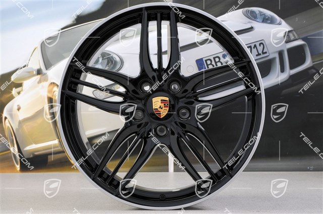 20" Komplet felg Sport Design Black, 8,5J x 20 ET51 + 11J x 20 ET70