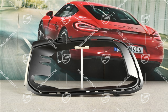 Turbo Sport Design, Boczna kratka zderzaka przedniego, czarny mat, R