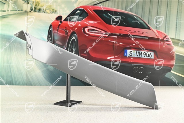 Heckklappe Verkleidung, seitlich, Stahlgrau, L