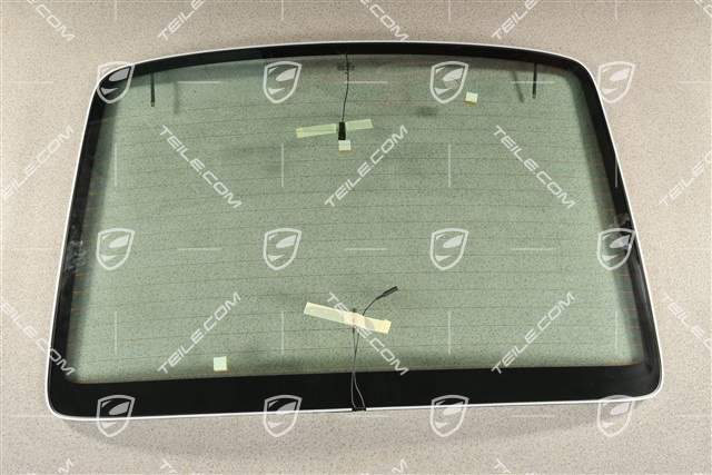 Rear window Coupé, with hole for rear window wiper