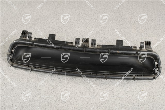 Front bumper cover / inlet, centre, Satin black