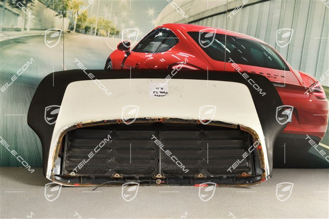 Rear spoiler set, with wiper, inkl. polyuret. rim, Carrera